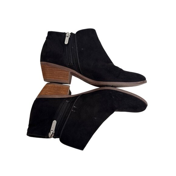 Circus by Sam Edelman Black Suede Ankle Booties Women’s 6.5 - Picture 9 of 13